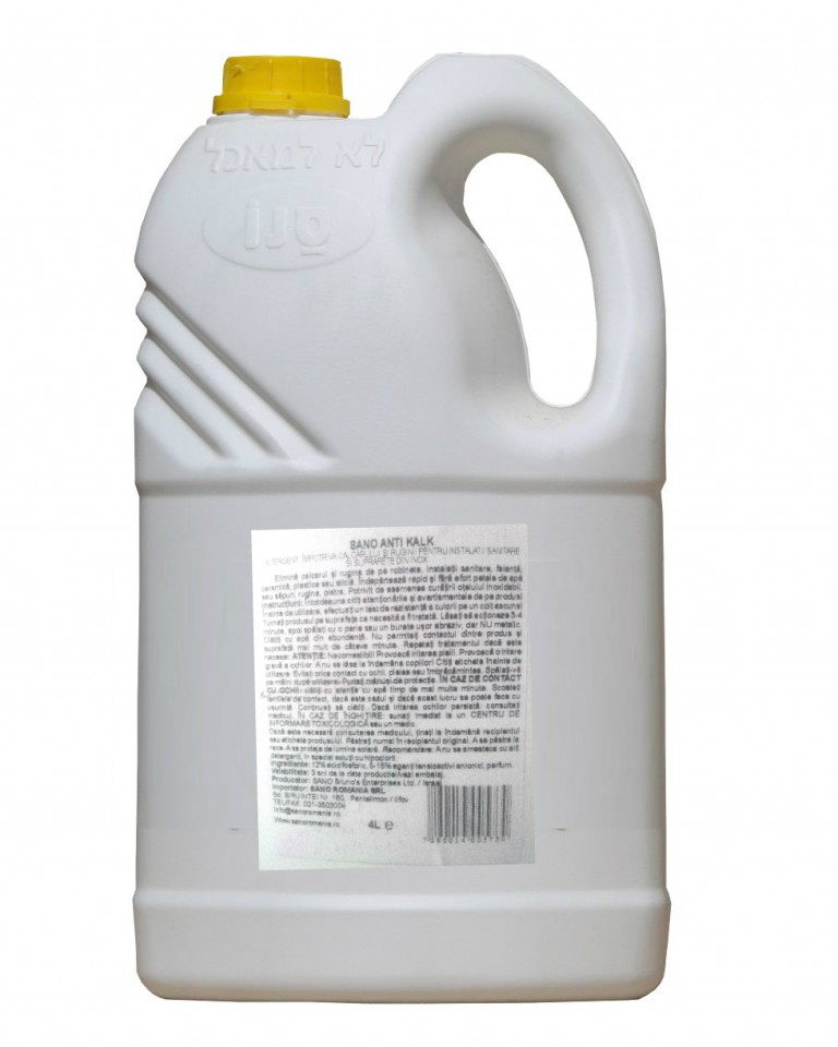 Sano anti kalk piatra si rugina 4l